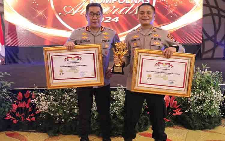 Polda Kalteng dan Polres Mura Torehkan Prestasi Dalam Ajang Kompolnas Award 2024