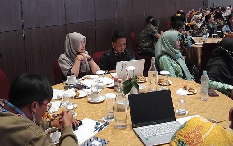 Inspektorat Kalteng Ikuti Workshop Telaahan Sejawat Ekstern