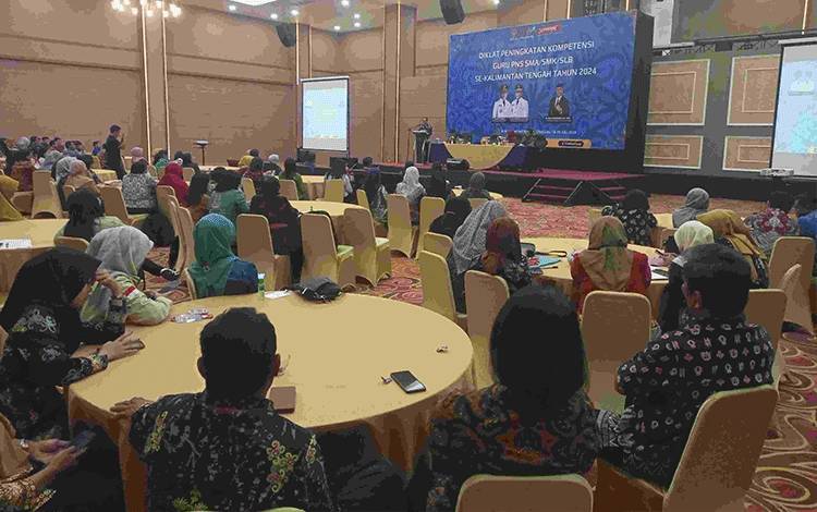 Disdik Kalteng Harap Diklat Mampu Pertajam Mutu Pendidikan