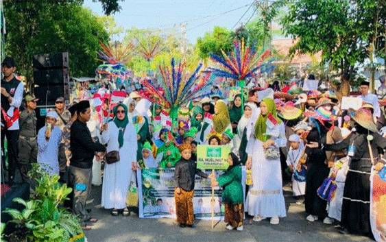 Berlangsung Meriah, Ini Harapan Pj Bupati Kapuas dari Pawai Tahun Baru Islam 1446 H
