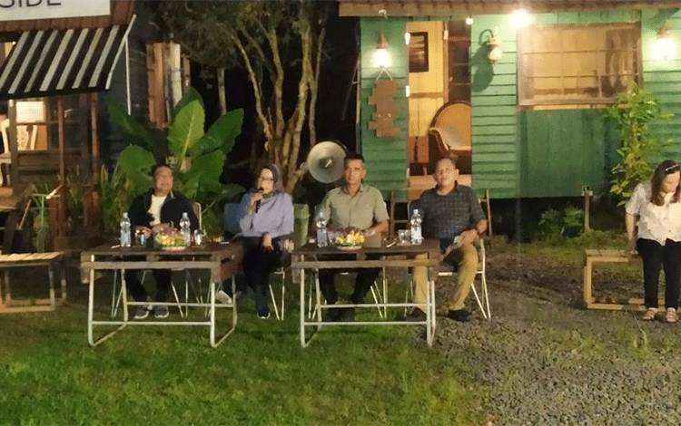Pj Wali Kota Palangka Raya Ramah Tamah dengan Jurnalis