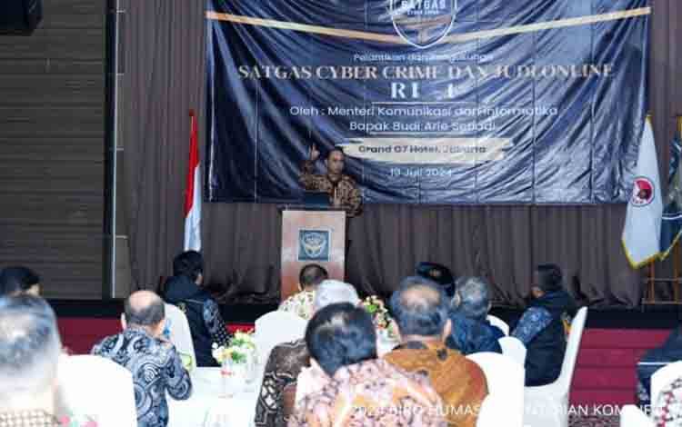 Menkominfo: Judi Online Merusak Semua Sendi Kehidupan