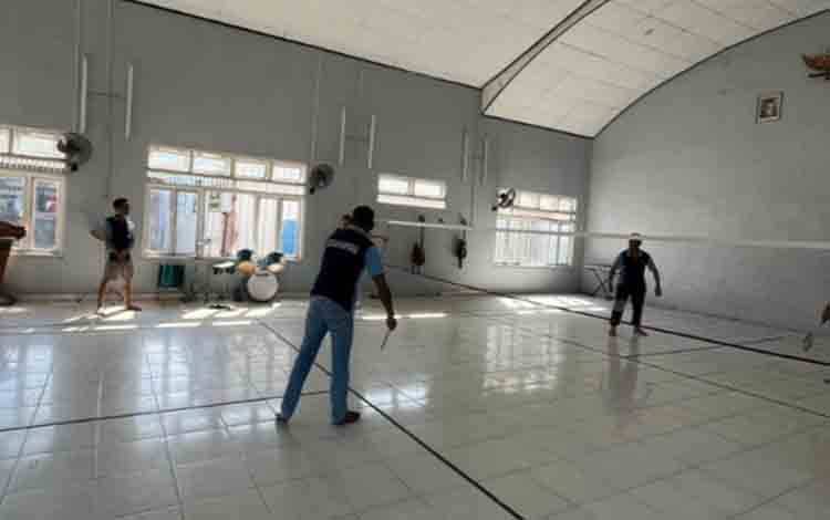 Sambut HUT RI dan Hari Pengayoman, Rutan Kapuas Adakan Pertandingan Antar-WBP
