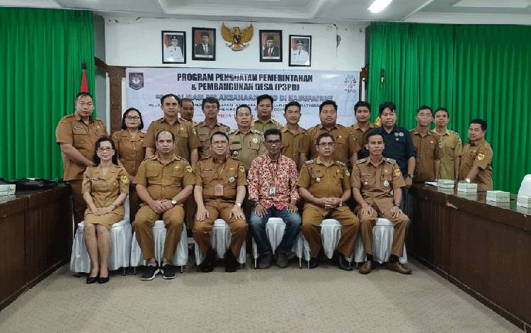 Sekda Gumas Berharap P3PD Bawa Perubahan yang Baik untuk Pemerintahan Desa
