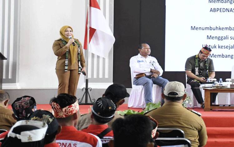 Pj Bupati Pulang Pisau Harapkan ABPEDNAS Wadah Komunikasi BPD Jalankan Tugas Pokok Lebih Baik