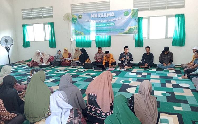 MTsN 2 Kapuas Kolaborasi dengan Orangtua Siswa untuk Pantau Perkembangan