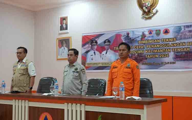 Ini Empat Fungsi Tim Reaksi Cepat Penanggulangan Bencana Kalteng
