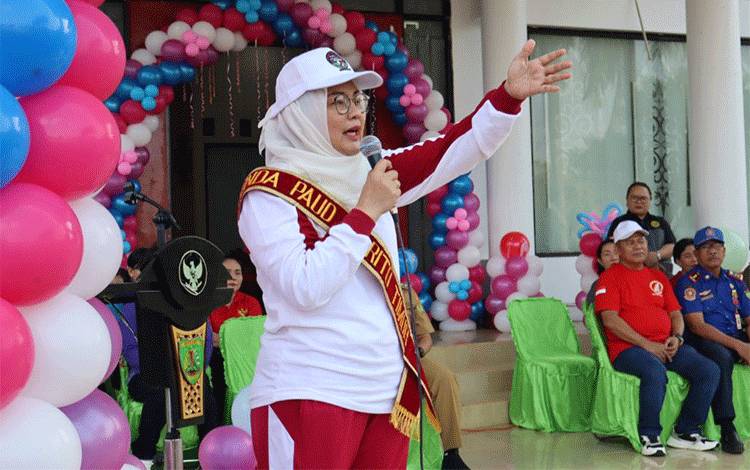 Bunda PAUD Barito Timur Apresiasi IGTKI-PGRI dan Disdik Gelar Berbagai Kegiatan Peringatan HAN 2024