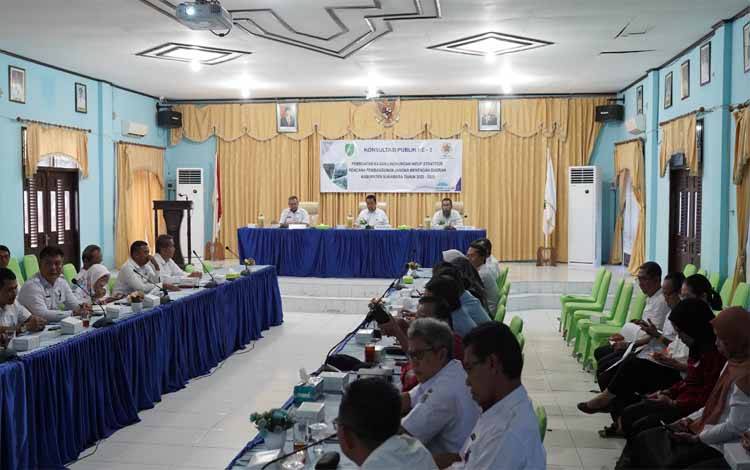 Pemkab Sukamara Laksanakan Konsultasi Publik 2 Pembuatan KLHS RPJMD 2025-2029
