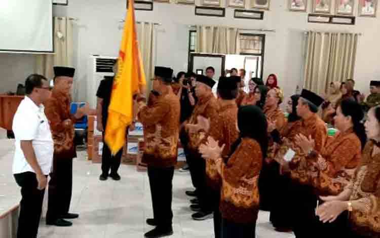 Pj Sekda Hadiri Pengukuhan Pengurus PWRI Barito Utara Periode 2024-2029