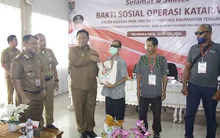 Pemprov Kalteng Berikan Layanan Operasi Katarak Gratis
