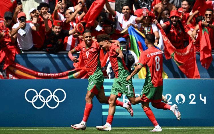 Gol Medina Dianulir, Maroko Secara Dramatis Menang 2-1 atas Argentina