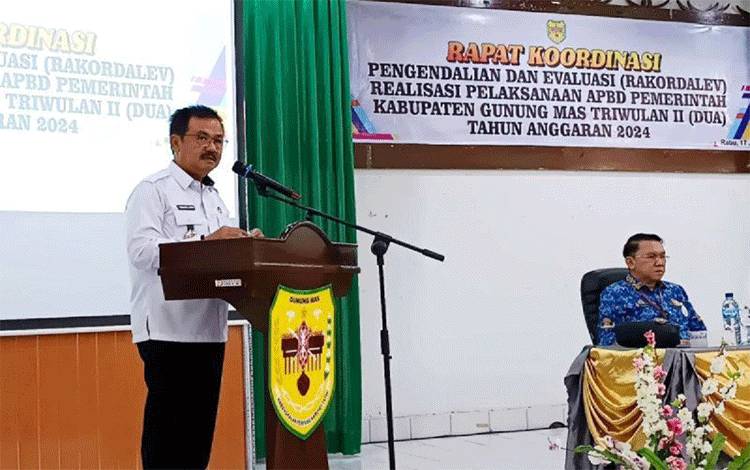 Pemkab Gunung Mas Percepat Pengadaan Barang Kejar Target Serapan Anggaran