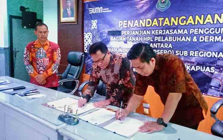 Resmi, Pemkab Kapuas Dapat Optimalkan Penggunaan Pelabuhan KP3