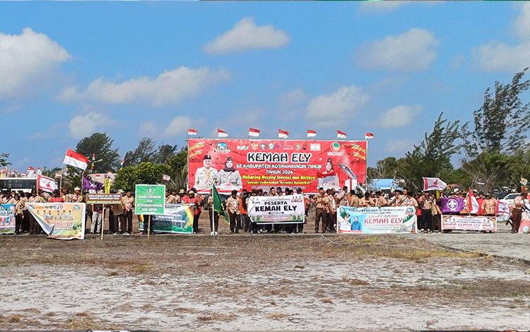 Pemkab Kotim Gelar Kemah ELY di Buper Desa Ujung Pandaran