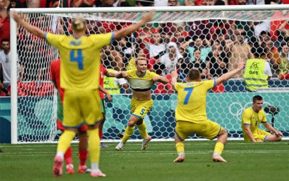 Ukraina Menang Dramatis 2-1 atas Maroko