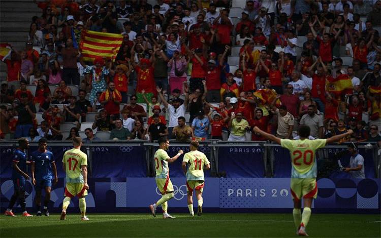 Spanyol Pastikan Tempat Perempat Final Olimpiade Paris 2024