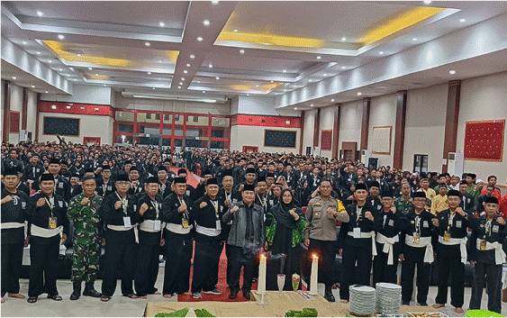 Bupati Kotim Saksikan Pengesahan 759 Warga Baru PSHT