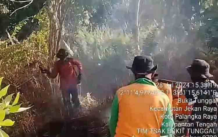 Kebakaran Hutan dan Lahan di Palangka Raya Terjadi Hampir Setiap Hari
