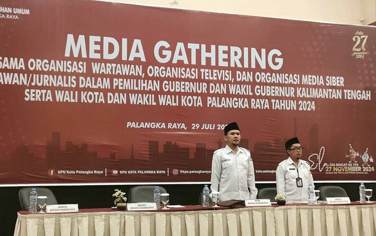 KPU Palangka Raya Jalin Sinergi dengan Media Menuju Pilkada 2024 yang Transparan