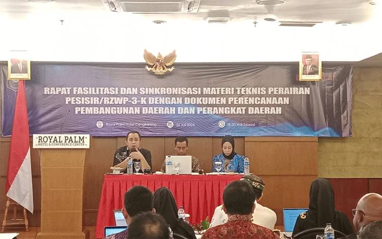 Dislutkan Kalteng Ikuti Sinkronisasi Materi Teknis Perairan