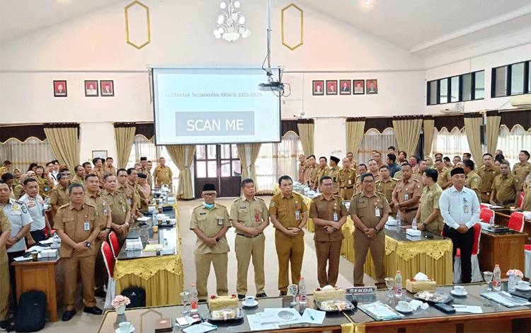Pemkab Kotim Evaluasi Kegiatan Pembangunan Daerah Triwulan II?