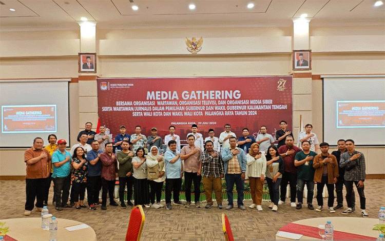KPU Palangka Raya Libatkan Media Massa Tekan Penyebaran Hoaks Pilkada