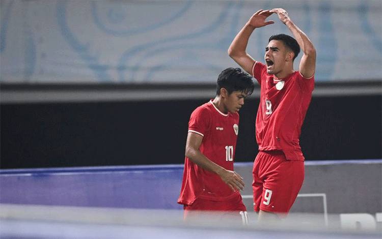 Jens Raven Bawa Indonesia Unggul 1-0 atas Thailand di Babak Pertama