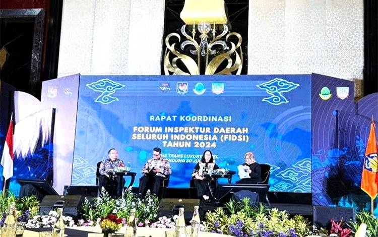 Inspektorat Kalteng Ikuti Forum Inspektur Daerah Seluruh Indonesia