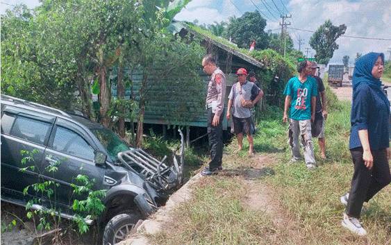 Sopir Mobil Pajero Tewas Tabrakan dengan Truk Tangki di Kobar