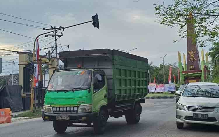 Begini Imbauan Dishub Kotim untuk Sopir Truk Angkutan Berat Masuk dalam Kota