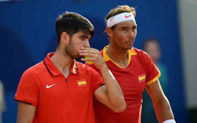 Nadal bersama Alcaraz Melaju ke Perempat Final Ganda Olimpiade Paris