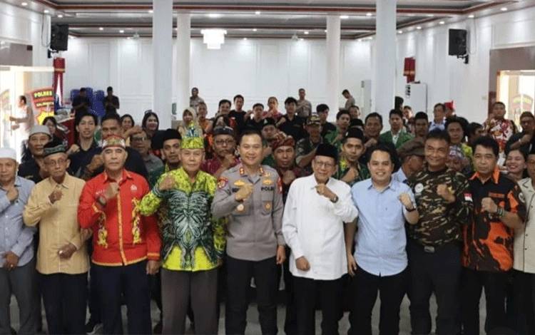 Kapolres Kapuas Gelar Silaturahmi Kamtibmas Dengan Tokoh dan Ormas