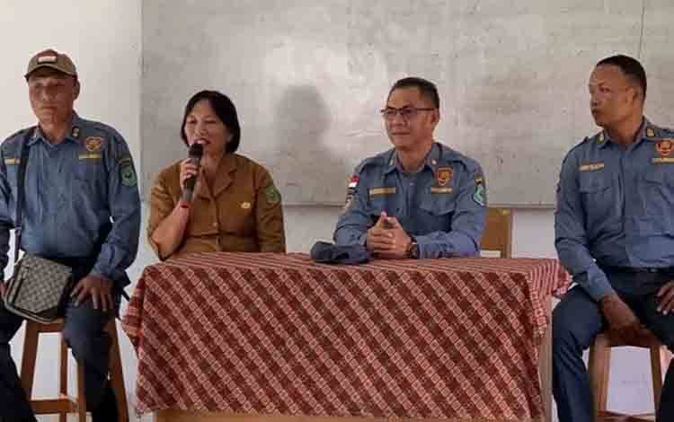 Kepala SMPN 2 Kapuas Hilir Sambut Baik Sosialisasi Pencegahan Kenakalan Remaja