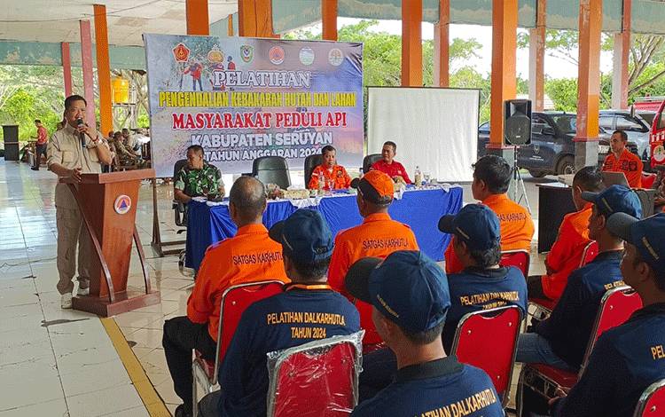 Djainuddin Noor Ajak Semua Pihak di Seruyan Cegah Karhutla