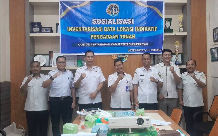 Sejumlah Pihak Ikut Sosialisasi Inventarisasi Data Lokasi Indikatif Pengadaan Tanah