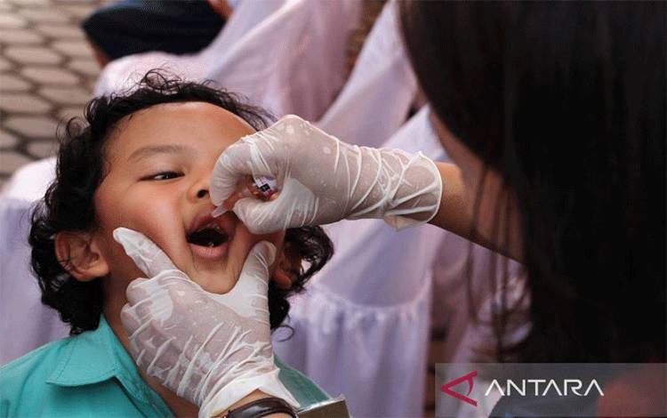 Dinkes Kotim: Realisasi PIN Polio Putaran Pertama Lampaui Target