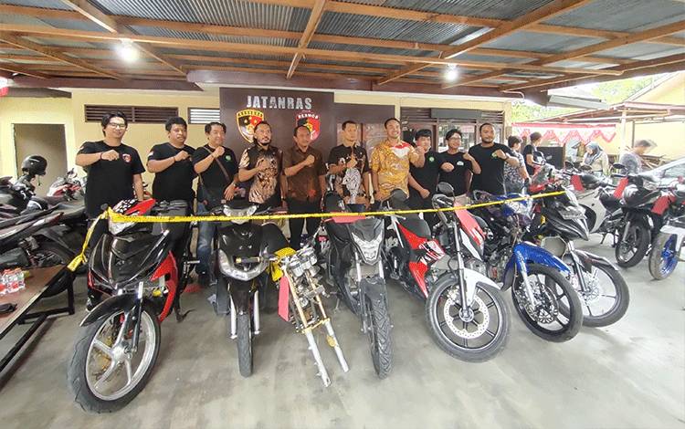 10 Anak dan 1 Orang Remaja Ditangkap Karena Curi Motor di Palangka Raya