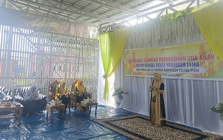 Pemkab Pulpis Sosialisasi Dampak Buruk Pernikahan Usia Dini