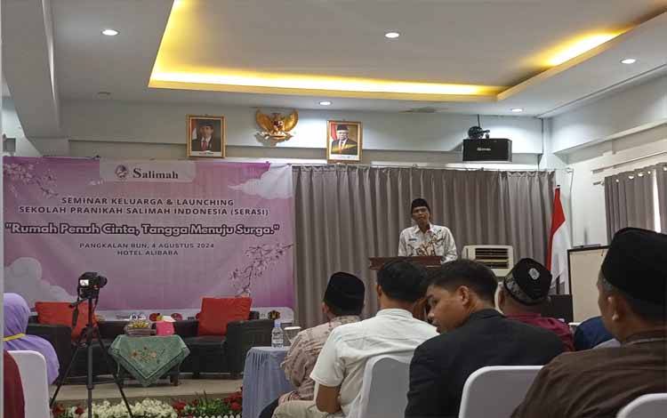 Kemenag Kobar Apresiasi Seminar Keluarga dan Launching Sekolah Pra Nikah Salimah Indonesia