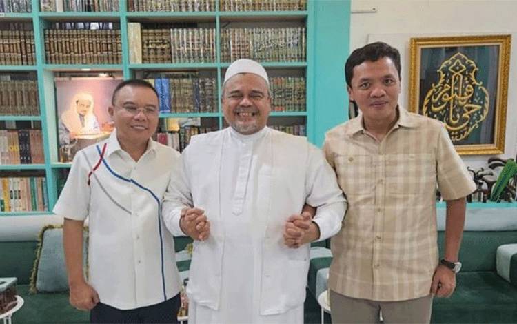 Dua Pimpinan Gerindra Silaturahmi dengan Habib Rizieq