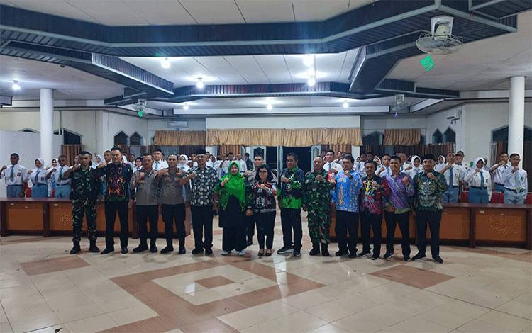 71 Calon Paskibraka Kotim Ikuti Pemusatan Latihan