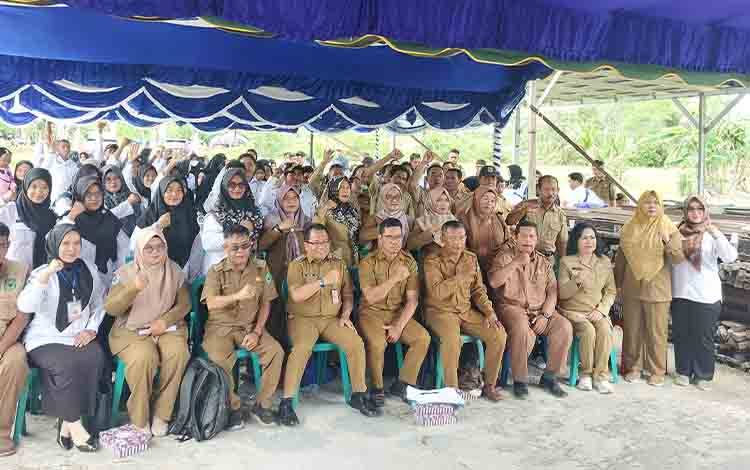 Pj Bupati Kapuas Hadiri Syukuran dan Silaturahmi Guru PPPK se-Kecamatan Bataguh