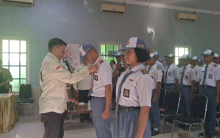 Puluhan Paskibraka Gunung Mas yang Terpilih Mulai Ikuti Pelatihan