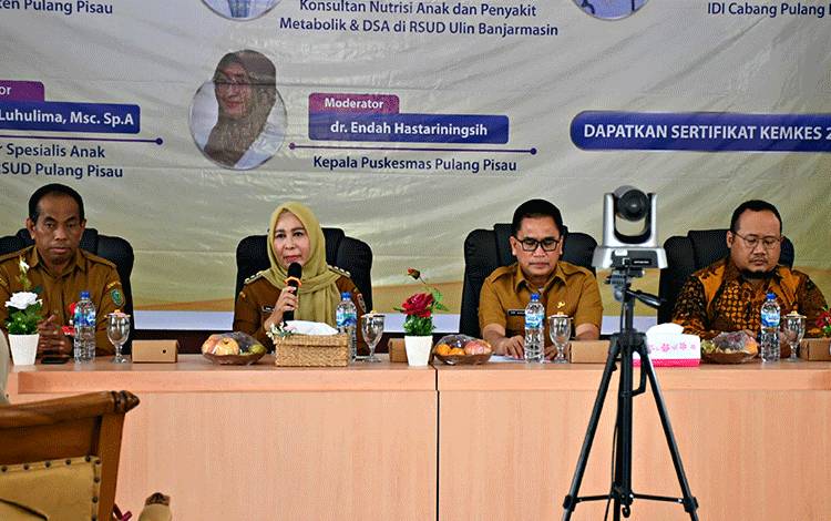 Pemkab Pulang Pisau Gelar Workshop Tata Laksana Cegah Stunting Untuk Dokter Umum