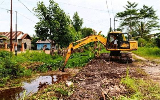 PUPR Normalisasi Drainase di Palangka Raya untuk Atasi Genangan Air