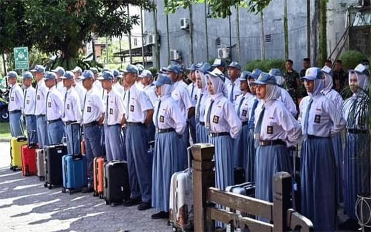 Puluhan Siswa SLTA Pilihan Terbaik se-Kobar Ikuti Pelatihan Calon Paskibraka