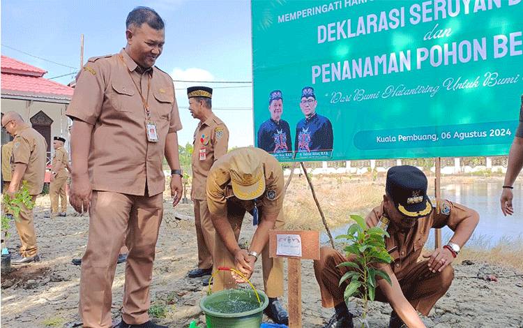 Pj Bupati Seruyan Ajak Masyarakat Manfaatkan Lahan Kosong