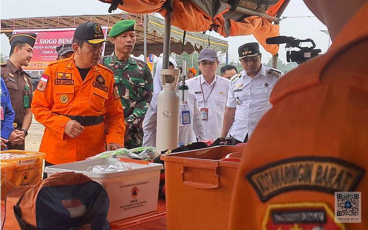 Pemkab Kobar Gelar Apel Siaga Bencana 2024