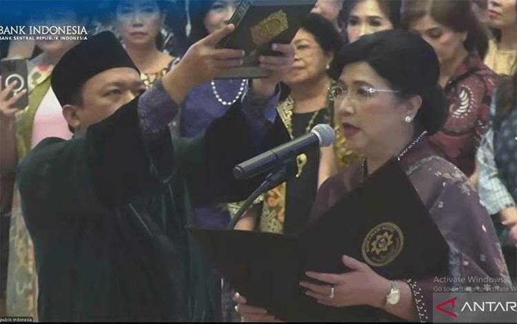 Destry Kembali Jabat Deputi Gubernur Senior BI Periode 2024-2029